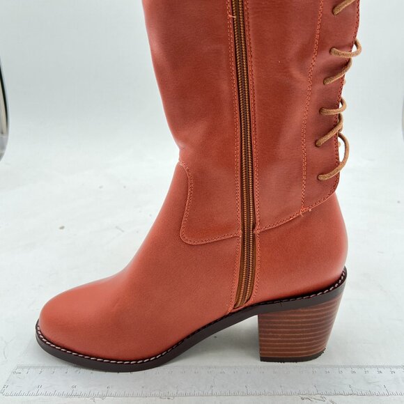 FSJ Brown Ankle Boots - Picture 2 of 8